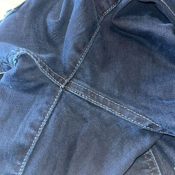 EXCELLENT PREOWNED CONDITION SIZE 29 WE THE FREE FRAYED HEM SKINNY BLACK JEANS - Picture 15 of 15